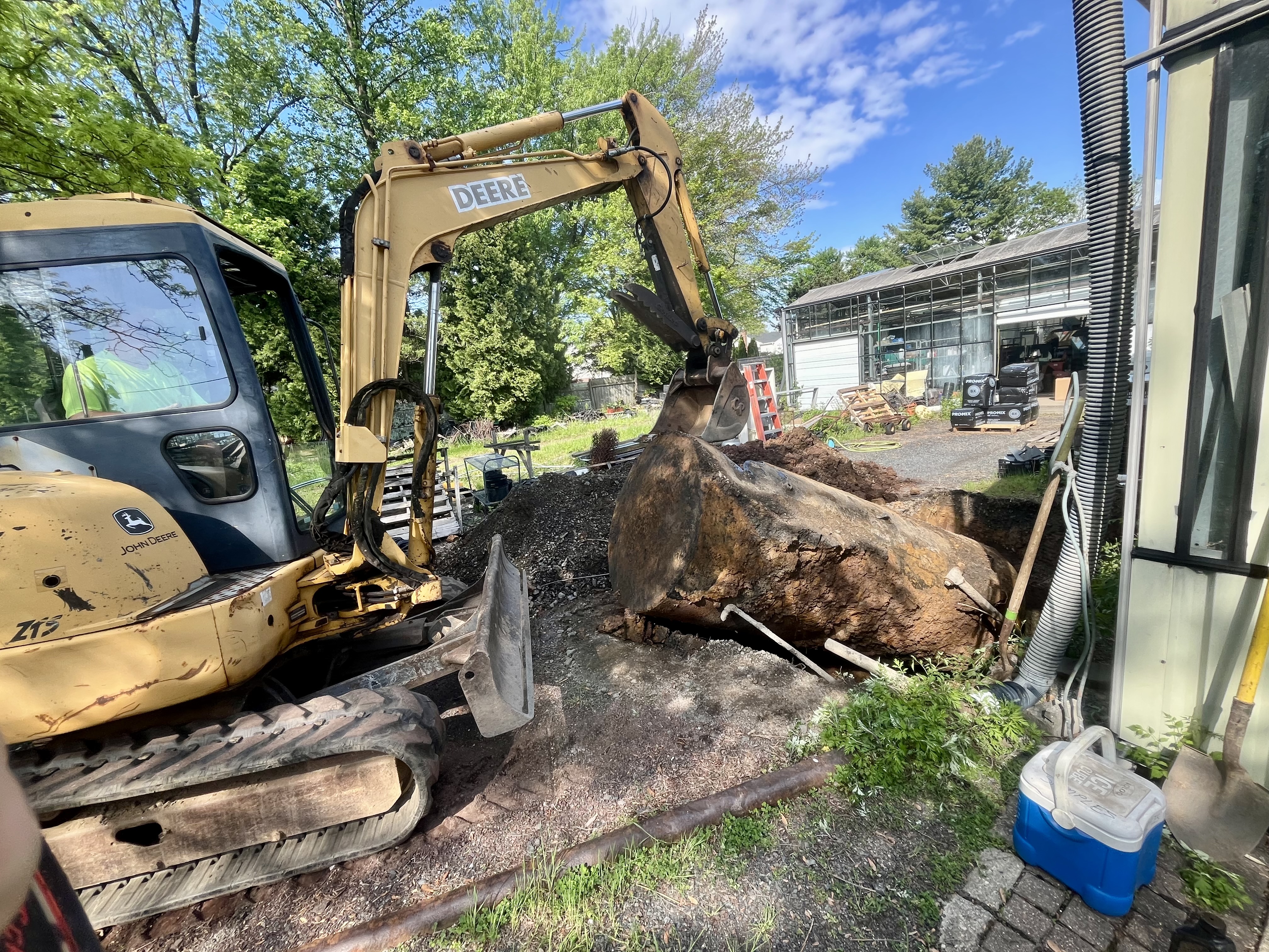 Donnelly Contracting tank service project