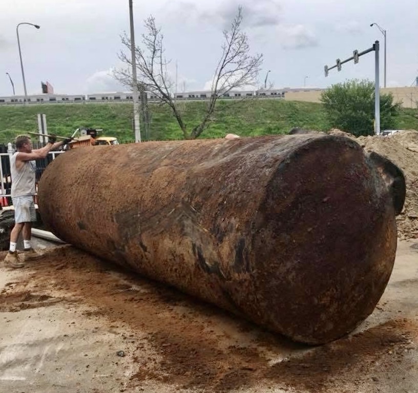 Fuel tank removal project